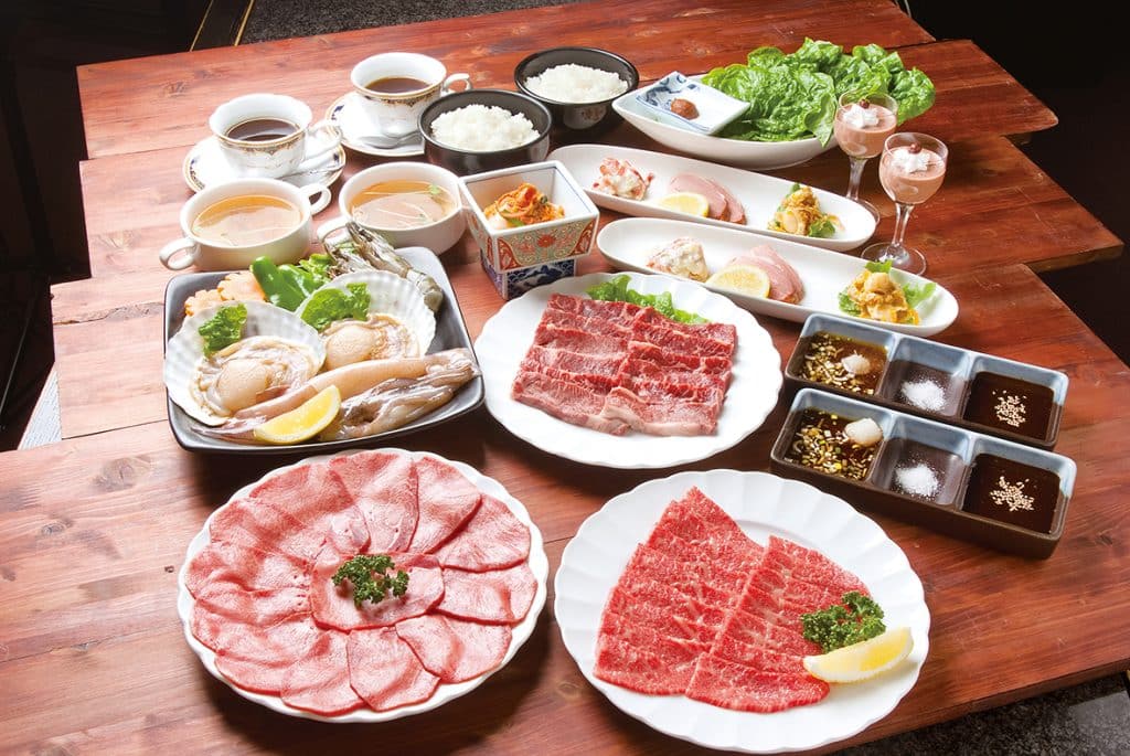 焼肉コース|肉の割烹 田村 大通BISSE店